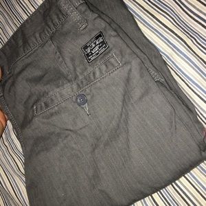 Dark grey Vans shorts